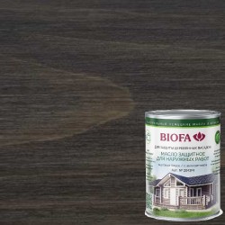 Масло для фасадов Biofa 2043М цвет 4325 Лакрица 0,125 л