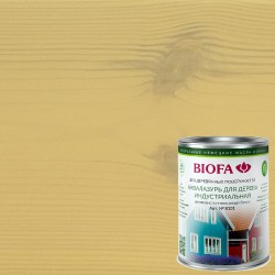 Аквалазурь для дерева Biofa 8101 цвет 8102 Шелк 0,125 л