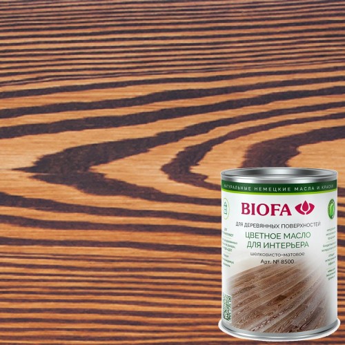 Масло для дерева Biofa 8500 цвет 8543 Мербау 2,5 л