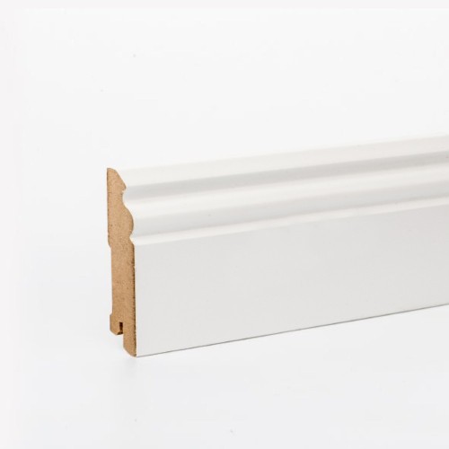 Плинтус МДФ ламинированный DeArtio White W31-90 2050×90×16 Плинтус МДФ ламинированный DeArtio White W31-90 2050×90×16