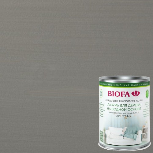Лазурь для дерева Biofa 5175 цвет 5115 Ковентри 0,125 л Лазурь для дерева Biofa 5175 цвет 5115 Ковентри 0,125 л