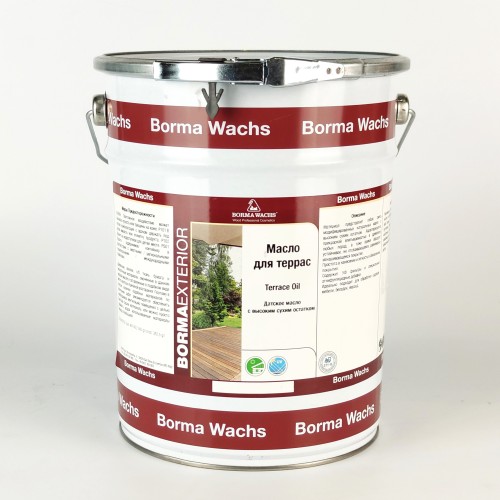 Масло датское для террас Borma Terrace Oil 4972IL-DS1472 Венге 5 л Масло датское для террас Borma Terrace Oil 4972IL-DS1472 Венге 5 л