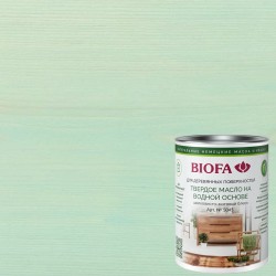 Масло с твердым воском для дерева Biofa 5045 цвет 5012 Корсика шелковисто-матовое 0,125 л