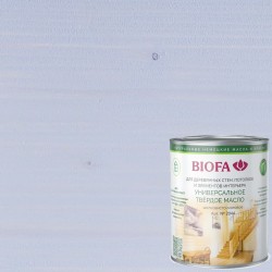Масло с твердым воском для дерева Biofa 2044 цвет 2016 Речной перламутр 0,125 л