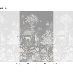 Панно Loymina British Style Forest BRIT 1 011 3×2