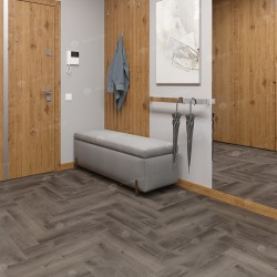 Кварцвиниловый SPC ламинат Alpine Floor Parquet Light Дуб Мерга ECO 13-13 венгерская елка 600×125×4