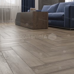 Кварцвиниловый SPC ламинат Alpine Floor Parquet Light Дуб Исида ECO 13-15 венгерская елка 600×125×4