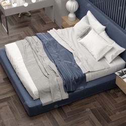 Кварцвиниловый SPC ламинат Alpine Floor Parquet Light Дуб Фафнир ECO 13-16 венгерская елка 600×125×4
