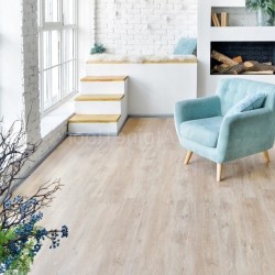 Кварцвиниловая плитка Alpine Floor клеевая Ultra Дуб Кремовый ECO 5-23 1219,2×184,15×2