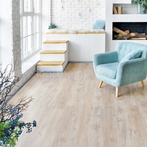 Кварцвиниловая плитка Alpine Floor клеевая Easy Line Дуб Кремовый ECO 3-23 1219,2×184,15×3