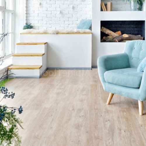 Кварцвиниловая плитка Alpine Floor клеевая Easy Line Дуб Кремовый ECO 3-23 1219,2×184,15×3