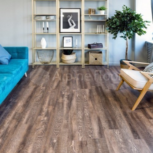 Кварцвиниловая плитка Alpine Floor клеевая Easy Line Дуб Миндаль ECO 3-7 1219,2×184,15×3
