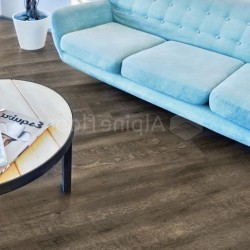 Кварцвиниловая плитка Alpine Floor клеевая Ultra Дуб Рустикальный ECO 5-8 1219,2×184,15×2