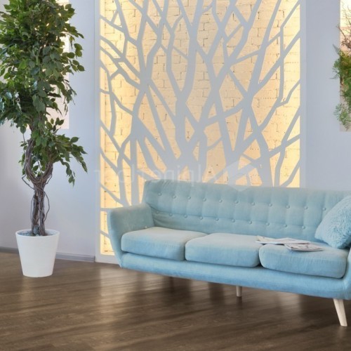 Кварцвиниловая плитка Alpine Floor клеевая Ultra Дуб Рустикальный ECO 5-8 1219,2×184,15×2