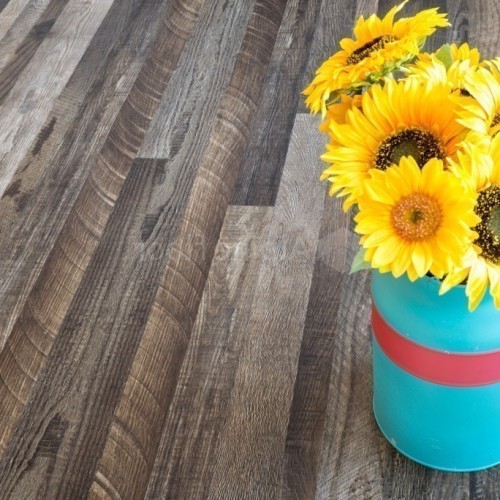 Кварцвиниловая плитка Alpine Floor клеевая Easy Line Орех Состаренный ECO 3-11 1219,2×184,15×3