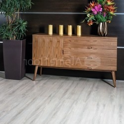Кварцвиниловая плитка Alpine Floor клеевая Ultra Дуб Снежный ECO 5-14 1219,2×184,15×2
