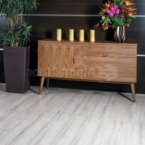 Кварцвиниловая плитка Alpine Floor клеевая Easy Line Дуб Снежный ECO 3-14 1219,2×184,15×3