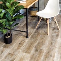 Кварцвиниловая плитка Alpine Floor клеевая Ultra Дуб Медовый ECO 5-17 1219,2×184,15×2