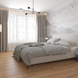 Кварцвиниловая плитка Alpine Floor клеевая Ultra Дуб Рыжий ECO 5-21 1219,2×184,15×2