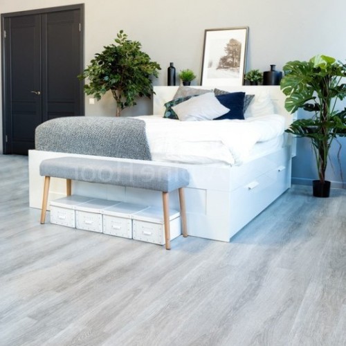 Кварцвиниловая плитка Alpine Floor клеевая Easy Line Дуб Туманный ECO 3-26 1219,2×184,15×3