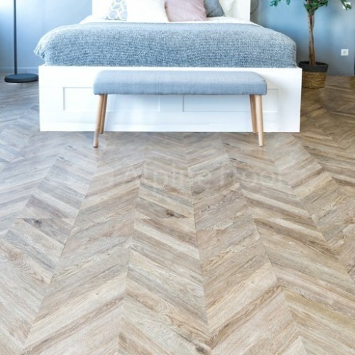 Кварцвиниловая плитка Alpine Floor клеевая Easy Line Французская Елочка ECO 3-25 1219,2×228,6×3
