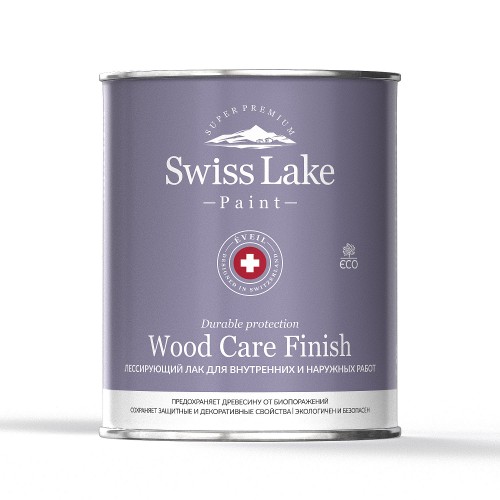 Лак универсальный Swiss Lake Wood Care Finish Бесцветный на водной основе 0,9 л Лак универсальный Swiss Lake Wood Care Finish Бесцветный на водной основе 0,9 л