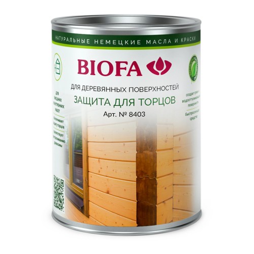 Средство для защиты торцов Biofa 8403 4302 Золотистый тик 1 л
