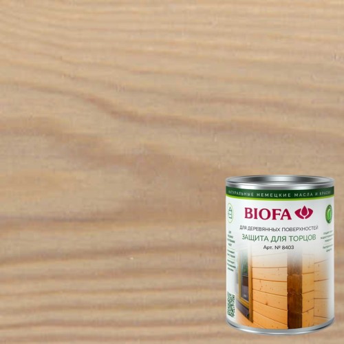 Средство для защиты торцов Biofa 8403 цвет 4346 Красный дуб 0,4 л