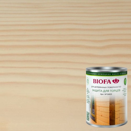 Средство для защиты торцов Biofa 8403 цвет 4317 Итальянская пиния 1 л