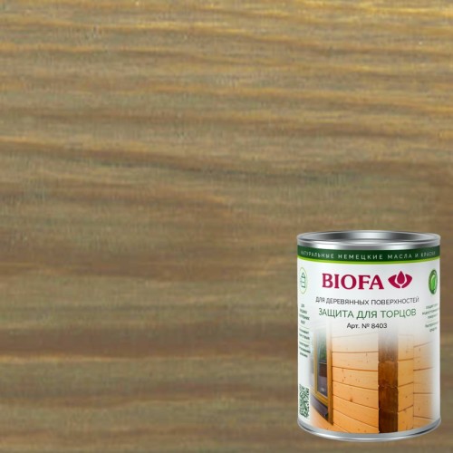 Средство для защиты торцов Biofa 8403 цвет 4343 Дуб натуральный 1 л