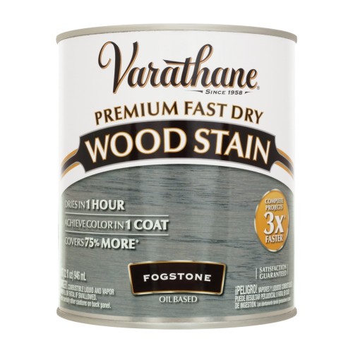 Цветное масло для дерева Varathane Fast Dry 370720 Туманный камень Fogstone 0,946 л