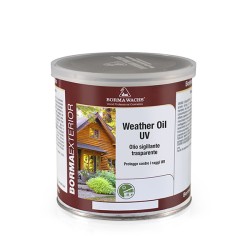 Бесцветное масло для дерева Borma Weather Oil UV 3933.UV 1 л
