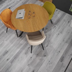 Кварцвиниловый SPC ламинат Cronafloor Wood Дуб Серый ZH-82015-8 1200×180×4