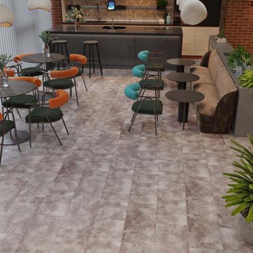 Кварцвиниловый SPC ламинат Cronafloor Stone Торнадо Дымчатый BD-1790-10 600×300×4