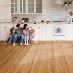 Кварцвиниловый SPC ламинат Cronafloor Nano Дуб Верона ZH-81125-5 1200×180×3,5