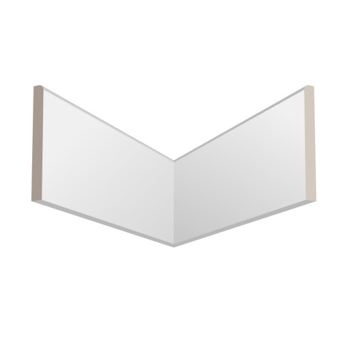 Плинтус деревянный под покраску Ultrawood Base 1010 W 2000×100×10 Плинтус деревянный под покраску Ultrawood Base 1010 W 2000×100×10