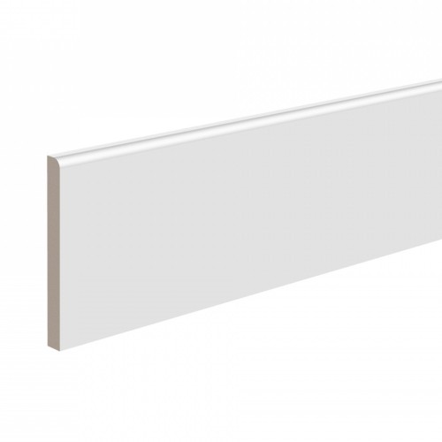 Плинтус деревянный под покраску Ultrawood Base 1010 W 2000×100×10 Плинтус деревянный под покраску Ultrawood Base 1010 W 2000×100×10