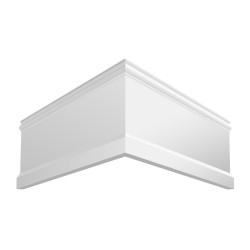 Плинтус под покраску Ultrawood Base 5801 i 2000×180×18