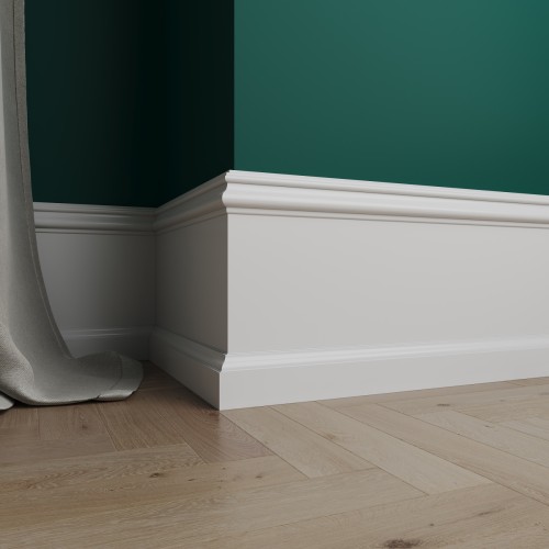 Плинтус под покраску Ultrawood Base 5801 i 2000×180×18 Плинтус под покраску Ultrawood Base 5801 i 2000×180×18