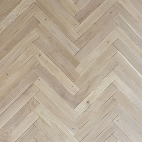 Паркетная доска Polarwood Herringbone Дуб Arctic венгерская елка 600×100×14