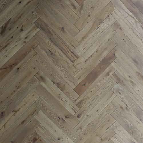 Паркетная доска Polarwood Herringbone Дуб Baltic венгерская елка 600×100×14