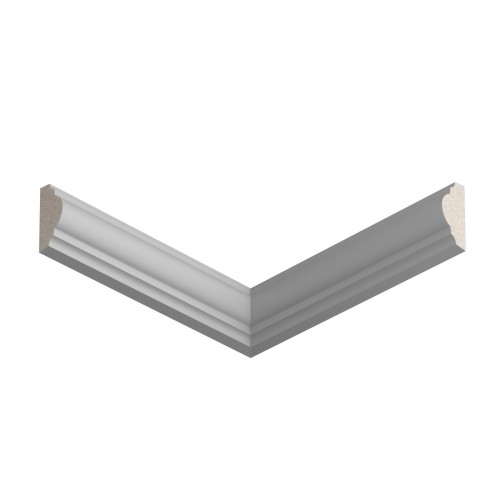 Молдинг деревянный под покраску Ultrawood U 003 W 2440×25×12 Молдинг деревянный под покраску Ultrawood U 003 W 2440×25×12