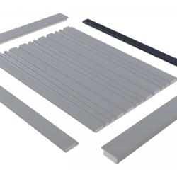 Финишный молдинг Hiwood LF124B BU22 2700×31×12