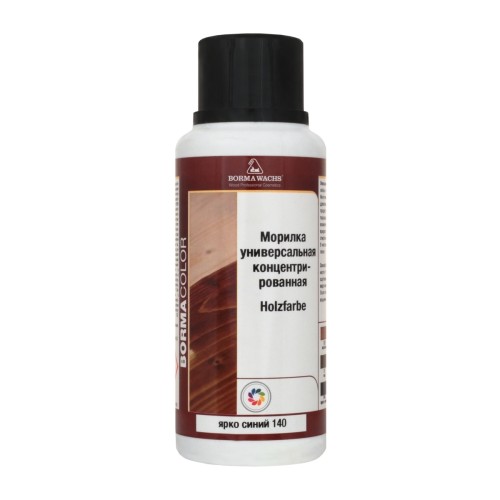 Морилка Borma Holzfarbe 140 Ярко-синий 3000BL 0,25 л