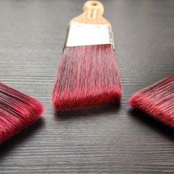 Кисть плоская Rollingdog DOBERMAN X1000 скошенная 10298 63,5 мм