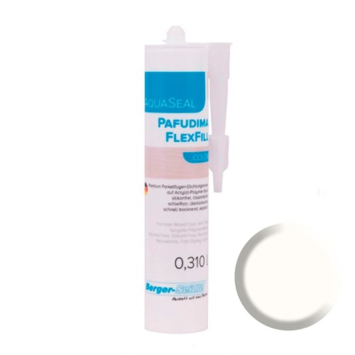 Герметик Berger-Seidle AquaSeal Pafudima FlexFill Color для паркетных швов № 6 Белый 0,31 л Герметик Berger-Seidle AquaSeal Pafudima FlexFill Color для паркетных швов № 6 Белый 0,31 л