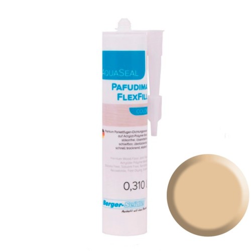 Герметик Berger-Seidle AquaSeal Pafudima FlexFill Color для паркетных швов № 2 Ясень 0,31 л Герметик Berger-Seidle AquaSeal Pafudima FlexFill Color для паркетных швов № 2 Ясень 0,31 л