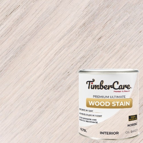 Масло для дерева TimberCare Wood Stain цвет Скандинавский 350002 шелковисто-матовое 0,75 л