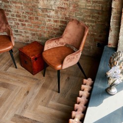 Кварцвиниловый SPC ламинат Vinilam Parquet Herringbone Венецианский Паркет IS11199 венгерская елка 720×120×6,5