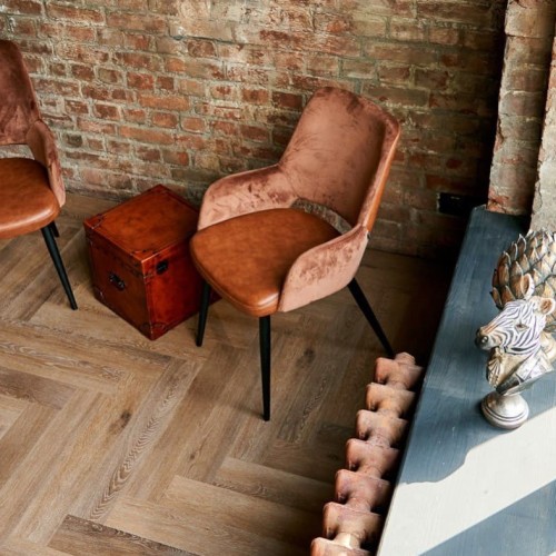 Кварцвиниловый SPC ламинат Vinilam Parquet Herringbone Венецианский Паркет IS11199 венгерская елка 720×120×6,5